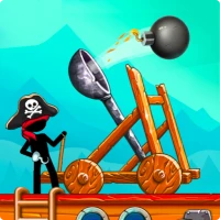 The Catapult: Stickman Pirates